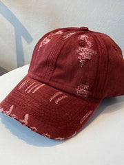 Vintage Wash Distressed Baseball Cap
