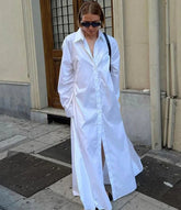 Solid Minimalist Loose Dress