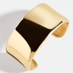 Cleo Classic Thick Cuff - Gold