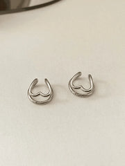 Heart Decor Cuff Earring