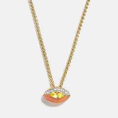 Clove Semi-Precious Birthstone Necklace - Topaz