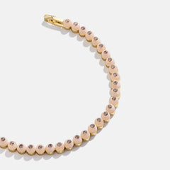 Brielle Bracelet - Light Pink