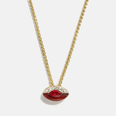 Clove Semi-Precious Birthstone Necklace - Garnet