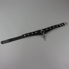 Darkness Collar Cross Choker