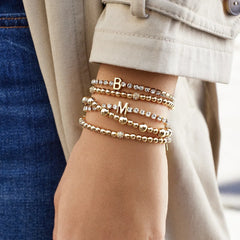 Carly Bracelet - Gold/Pavé