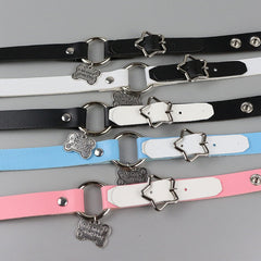 Aesthetic Y2K Bones Choker