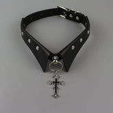 Darkness Collar Cross Choker