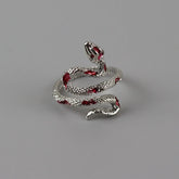 Dark Serpent Open Ring