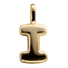 Bubble Letter Cluster Charm - I