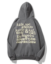 Men'S Graffiti Letter Print Hoodie
