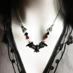 Halloween Bat Necklace