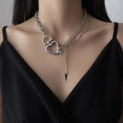 Alt Heart Chain Necklace