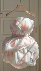 Flower Bud Rainbow Mini Dress