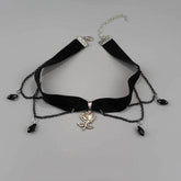 Goth Rose Lolita Choker