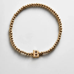 Bubble Letter Pisa Bracelet - Initial Pisa Bracelet