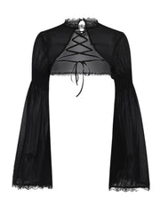 Goth Party Lace Bolero