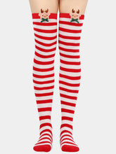 Christmas Elk Deco Socks