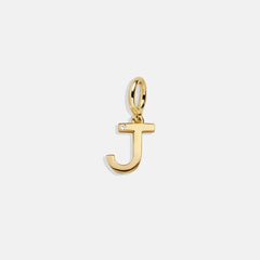 Classic Initial Cluster Charm - J