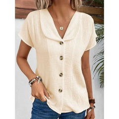Martina | Collared Top