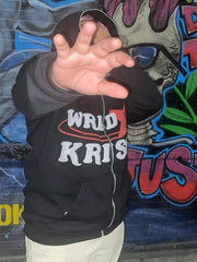 Men'S Logo Star Graphic Zip Up Hoodie