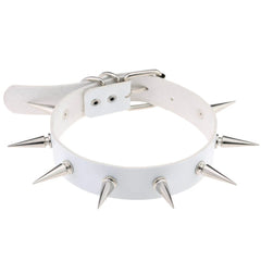 Cyber Punk Rivet Choker