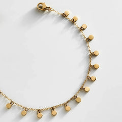 Clio Waterproof Anklet - Gold