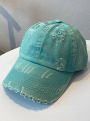 Vintage Wash Distressed Baseball Cap