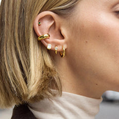 Cleo 18K Gold Ear Cuff - Gold