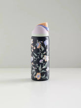 Midnight Garden Floral Freesip Water Bottle