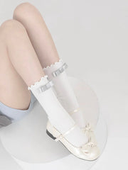 Ballet Core Ruffles Socks