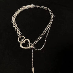Alt Heart Chain Necklace