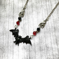 Halloween Bat Necklace