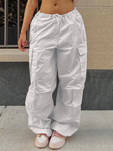 Drawstring Y2K Baggy Cargo Pants