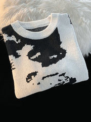 Men'S Vintage Dyed Pullover Sweater