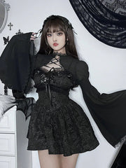 Goth Party Lace Bolero