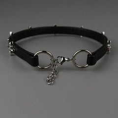 Punk Cross Choker