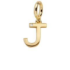 Classic Initial Cluster Charm - J