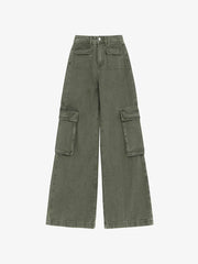 Vintage 90S Green Cargo Jeans