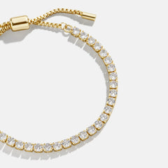 Bridget Cubic Zirconia Tennis Bracelet - Square