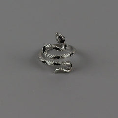 Dark Serpent Open Ring