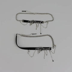 Punk Spider Web Choker