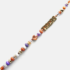 Clemson University Beaded Bandana Phone Charm - Clemson University
