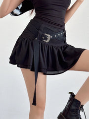 Crossover Y2K Mini Skirt