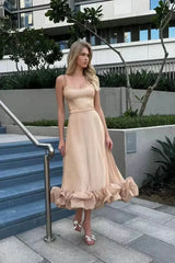 Casual Fashion Elegant Floral Slip Dress