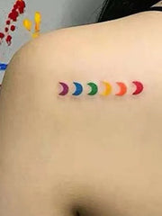 30Sheets Mixed Cartoon Pattern Tattoo Sticker