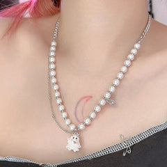 Spooky Ghost Necklace / Bracelet