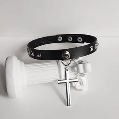 Vintage Cross Choker