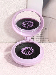 2 In 1 Foldable Mirror Cushion Comb