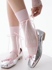 Balletcore Ribbon Socks