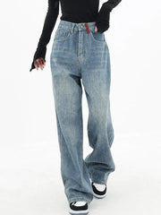 Vintage Contrast 90S Boyfriend Jeans